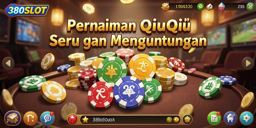 Tampilan gameplay QiuQiu yang seru dan mengasyikkan di 380SLOT.