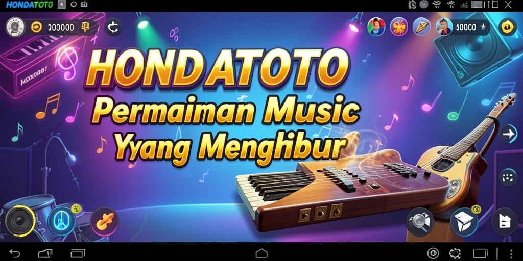 Tampilan permainan interaktif HONDATOTO yang seru dan menarik.