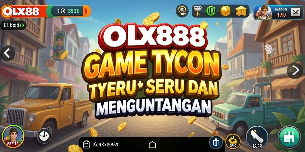 Tampilan screenshot OLX888 menampilkan gameplay Tycoon yang menarik.