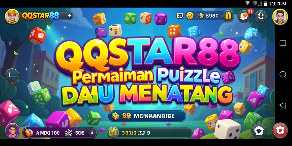Tangkapan layar gameplay <strong>QQSTAR88</strong> yang menunjukkan tingkat keseruan teka-teki.